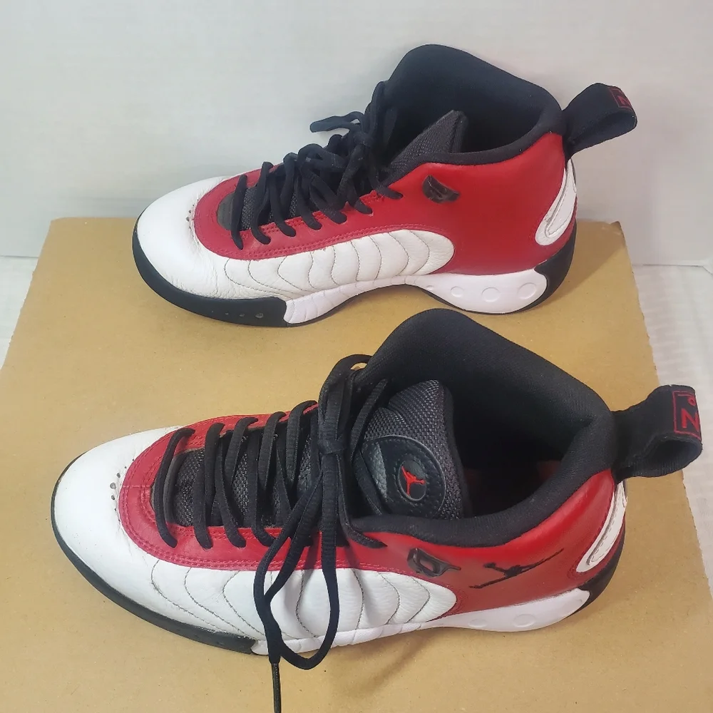 Air Jordan Men Size 8 JUMPMAN PRO WHITE VARSITY RED DN3686-006 Chicago White. - Picture 4 of 12